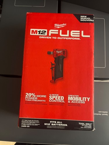 Milwaukee right angle - 1/4",